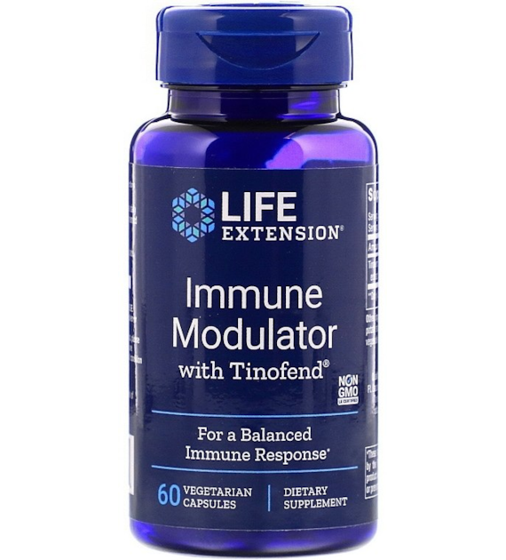 LIFE EXTENSION Immune Modulator with Tinofend® (60 vcaps)