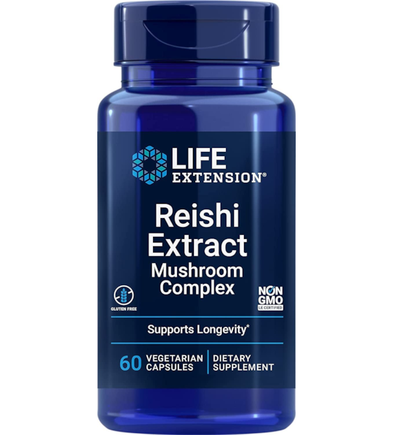 LIFE EXTENSION Reishi Extract Mushroom Complex (60 kaps.)