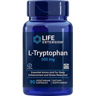 LIFE EXTENSION L-Tryptophan, 500 mg (90 vcaps)
