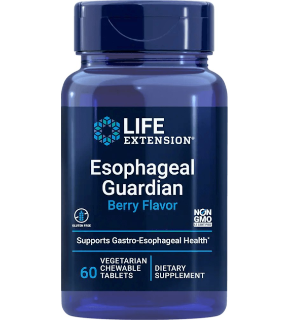 LIFE EXTENSION Esophageal Guardian (60 tabs)