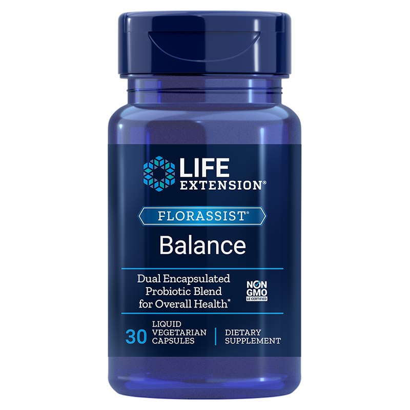 LIFE EXTENSION FLORASSIST Balance (30 liquid vcaps)
