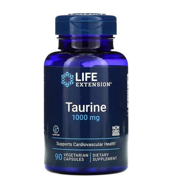 LIFE EXTENSION Taurine, 1000 mg (90 vcaps)