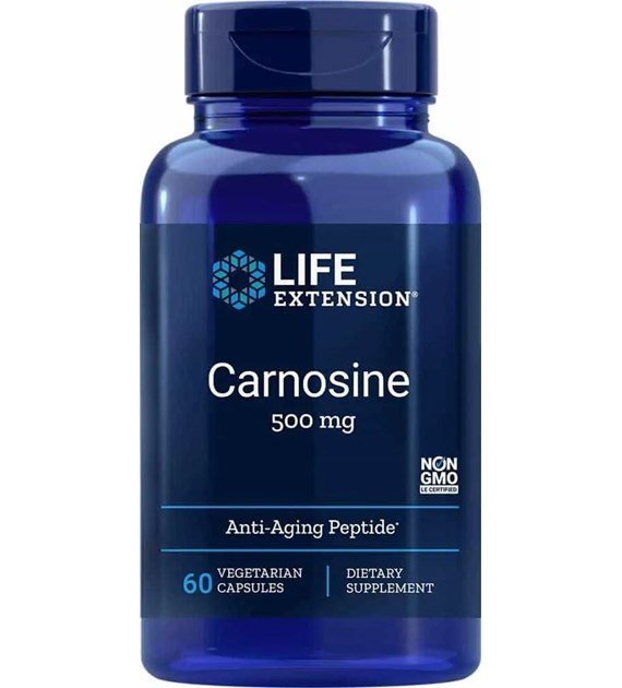 LIFE EXTENSION Carnosine, 500 mg (60 vcaps)