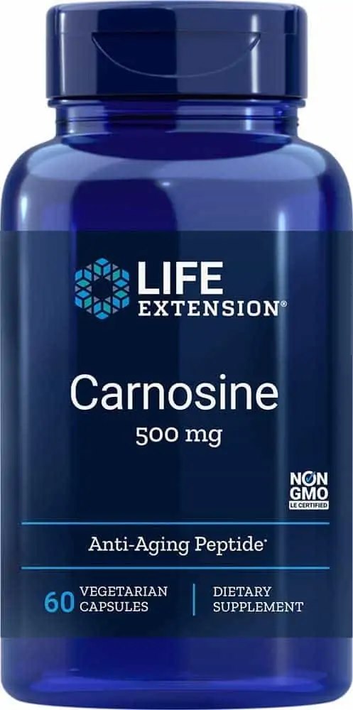 LIFE EXTENSION Carnosine, 500 mg (60 vcaps)