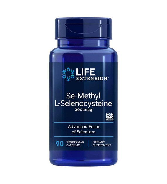 LIFE EXTENSION Se-Methyl L-Selenocysteine, 200 mcg (90 vcaps)