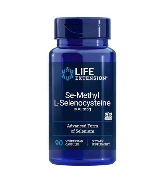 LIFE EXTENSION Selen (Se-Methyl L-Selenocysteine) 200 mcg (90 kaps.)
