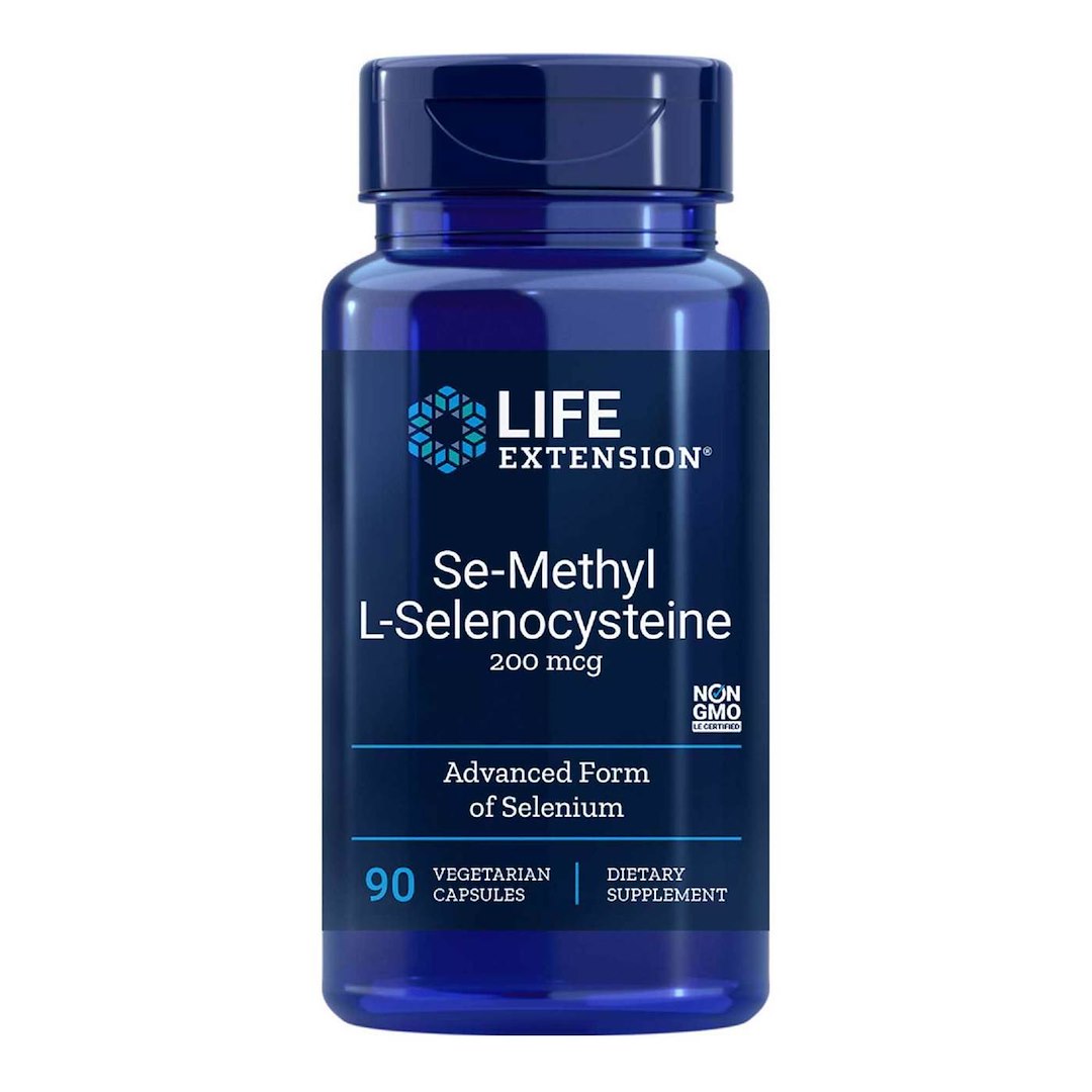 LIFE EXTENSION Se-Methyl L-Selenocysteine, 200 mcg (90 vcaps)
