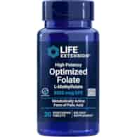LIFE EXTENSION Folian - High Potency Optimized Folate (30 tabl.)