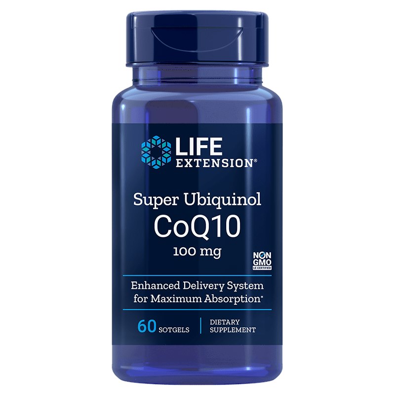 LIFE EXTENSION Super Ubiquinol CoQ10 100 mg (60 kaps.)