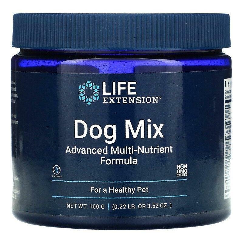 LIFE EXTENSION Dog Mix Advanced Multi-Nutrient Formula (100 g / 3,527 oz.)