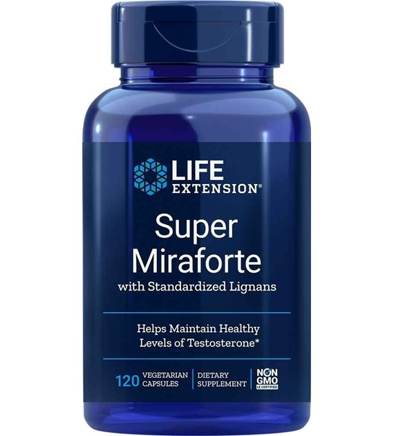 LIFE EXTENSION Super Miraforte with Standardized Lignans (120 vcaps)