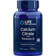 LIFE EXTENSION Calcium Citrate with Vitamin D (200 vcaps)