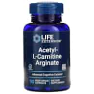 LIFE EXTENSION Acetyl-L-Carnitine Arginate - Arginian Acetylo-L-Karnityny (90 kaps.)