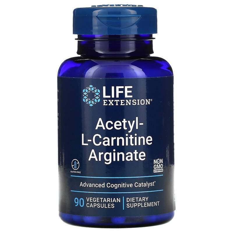 LIFE EXTENSION Acetyl-L-Carnitine Arginate (90 vcaps)