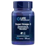 LIFE EXTENSION Super Omega-3 EPA/DHA z Lignanami Sezamowymi i Ekstraktem z Oliwek (120 kaps. miękkich)