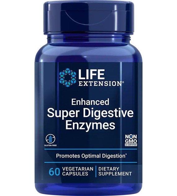 LIFE EXTENSION Enhanced Super Digestive Enzymes (60 vcaps)