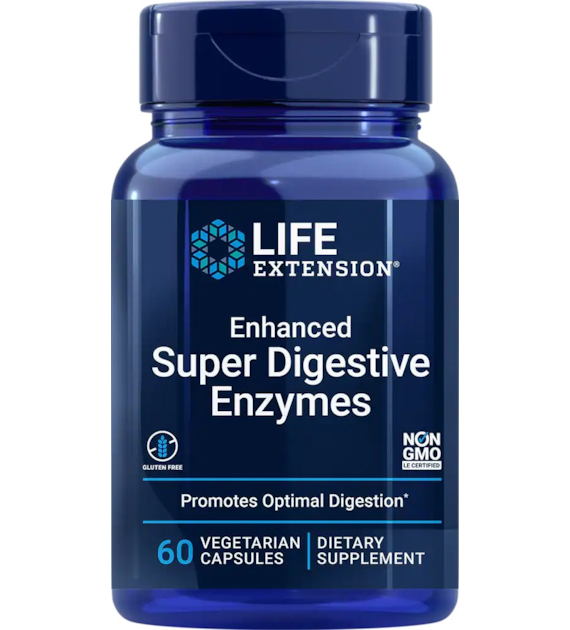 LIFE EXTENSION Enhanced Super Digestive Enzymes (60 kaps.)