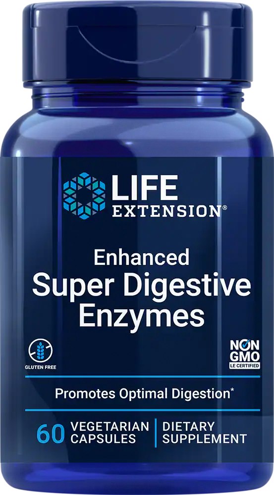 LIFE EXTENSION Enhanced Super Digestive Enzymes (60 vcaps)