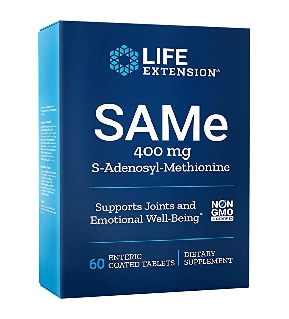 LIFE EXTENSION SAMe 400 mg (60 tabl.)