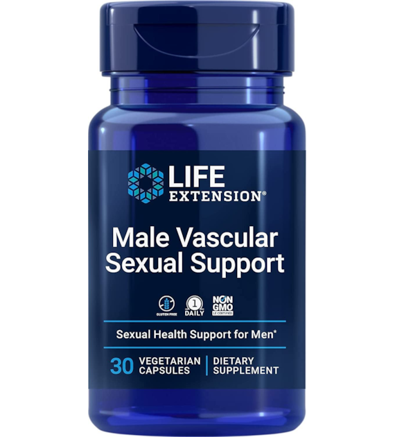 LIFE EXTENSION Male Vascular Sexual Support  (30 kaps.)