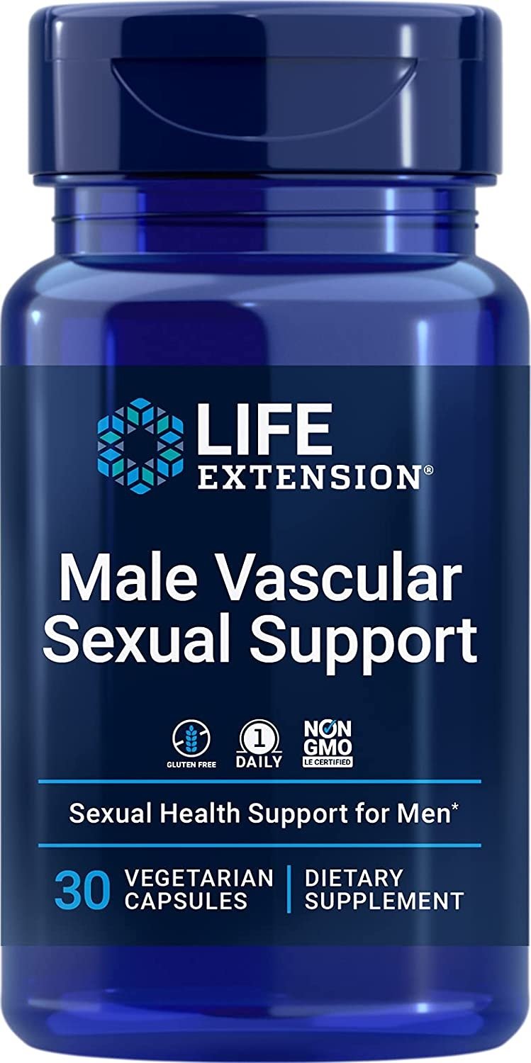 LIFE EXTENSION Male Vascular Sexual Support (30 vcaps)