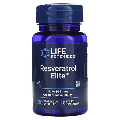 LIFE EXTENSION Resveratrol Elite (30 kaps.)
