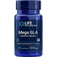 LIFE EXTENSION Mega GLA with Sesame Lignans (30 sgels)