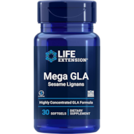 LIFE EXTENSION Mega GLA z Lignanami Sezamowymi (30 kaps.)