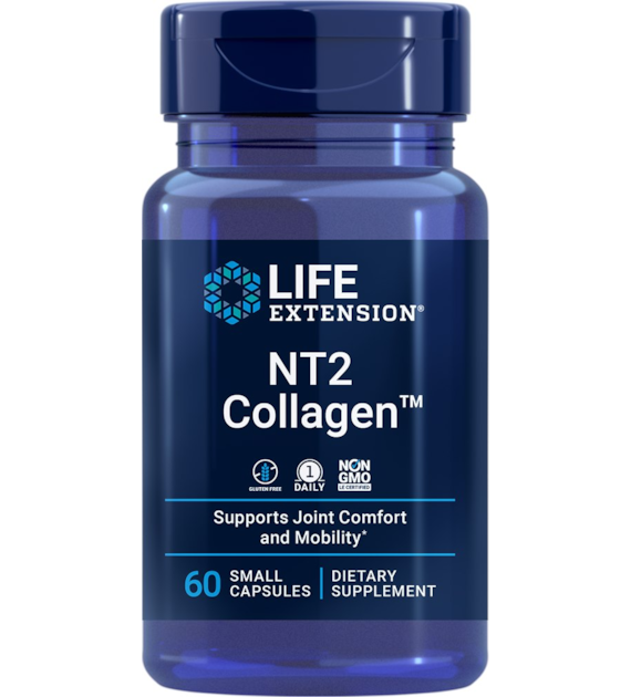 LIFE EXTENSION NT2 Collagen - Kolagen 40 mg (60 kaps.)