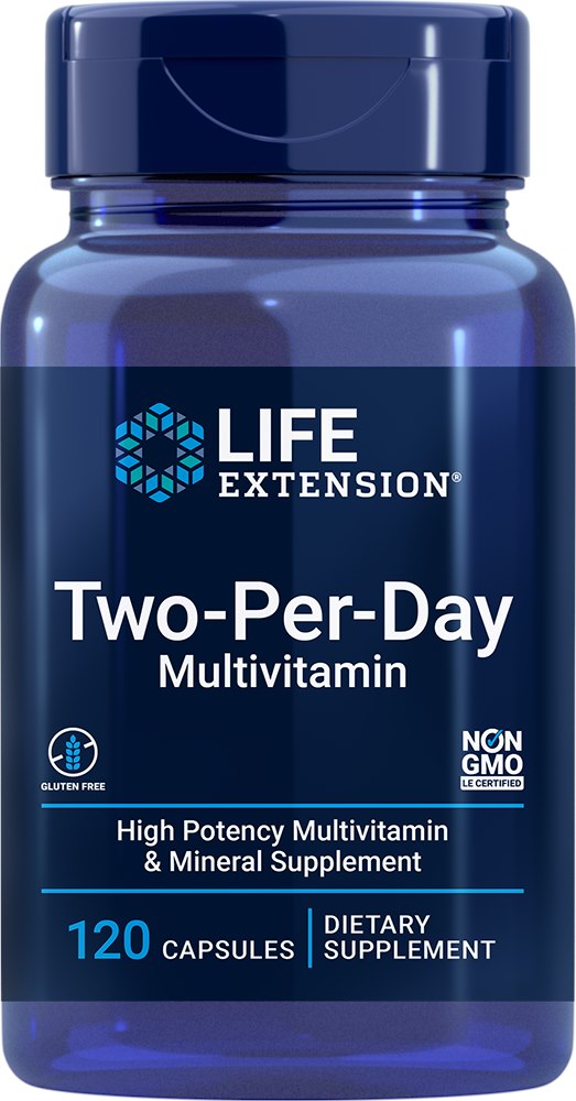 LIFE EXTENSION Two-Per-Day Capsules (120 kaps.)