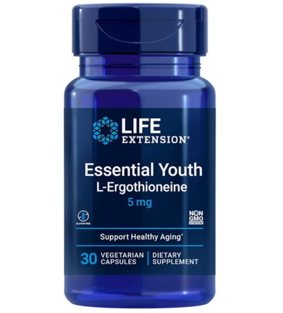 LIFE EXTENSION Essential Youth L-Ergothioneine (30 kaps.)