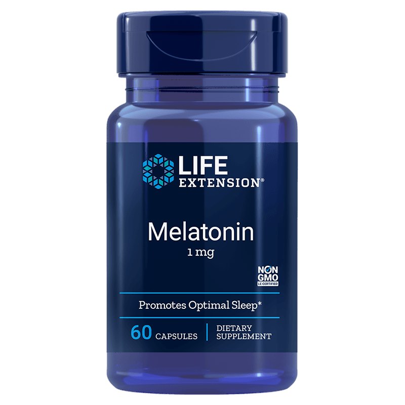 LIFE EXTENSION Melatonin, 1 mg (60 caps)