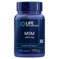 LIFE EXTENSION MSM, 1000 mg (100 caps)