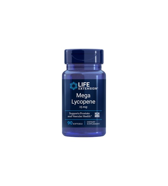 LIFE EXTENSION Mega Lycopene, 15 mg (90 sgels)