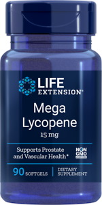 LIFE EXTENSION Mega Lycopene, 15 mg (90 sgels)