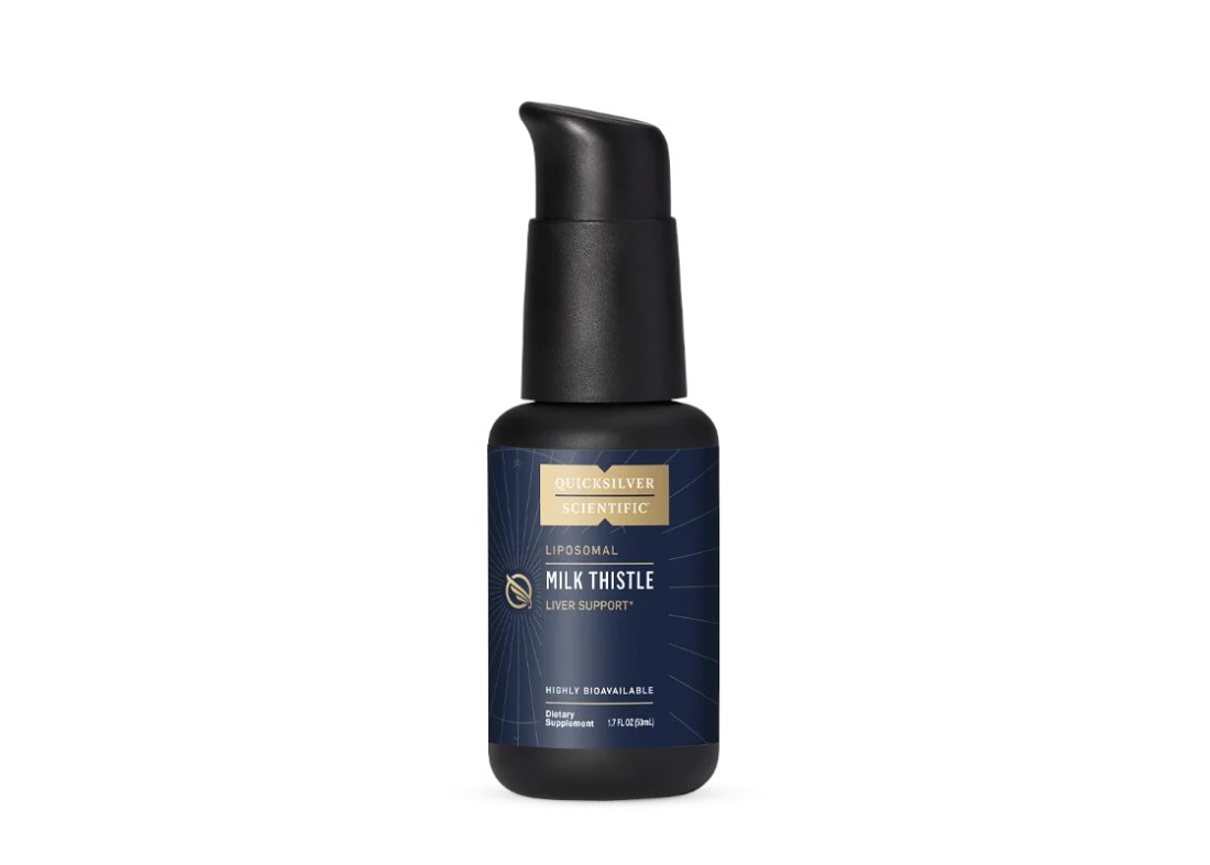 QUICKSILVER Nanoemulsified Milk Thistle Liver Support - Ostropest Plamisty (50 ml)