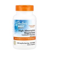 DOCTOR'S BEST High Absorption Magnesium - Magnez (120 tabl.)