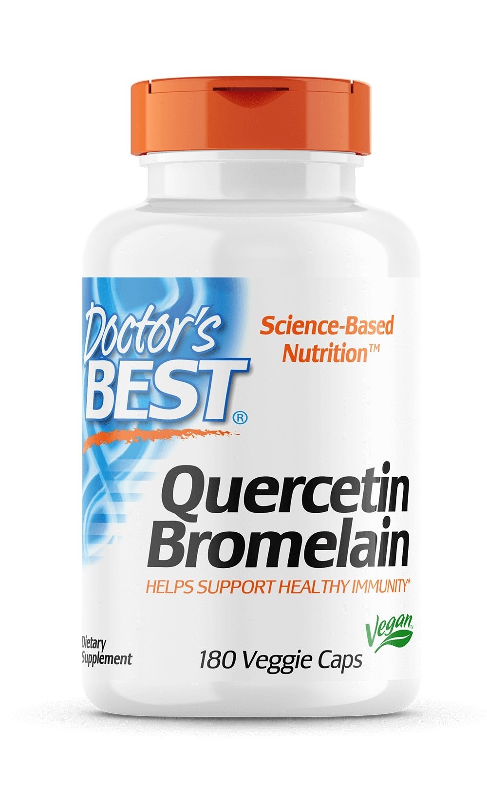 DOCTOR'S BEST Quercetin Bromelain (180 kaps.)
