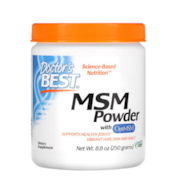 DOCTOR'S BEST Siarka MSM - OptiMSM Metylosulfonylometan (250 g)