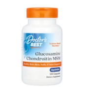 DOCTOR'S BEST Glucosamine Chondroitin MSM with OptiMSM (120 caps)