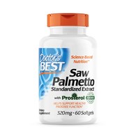 DOCTOR'S BEST Saw Palmetto Berries - Palma Sabalowa - standaryzowany ekstrakt (60 kaps.)