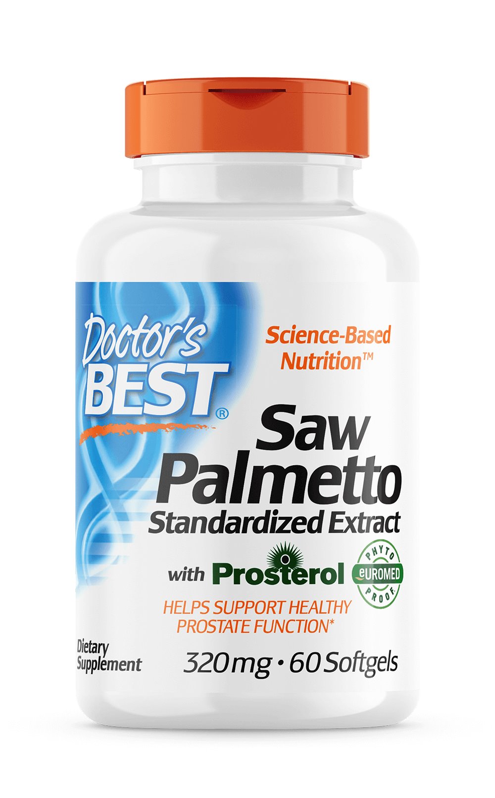 DOCTOR'S BEST Saw Palmetto Berries - Palma Sabalowa - standaryzowany ekstrakt (60 kaps.)