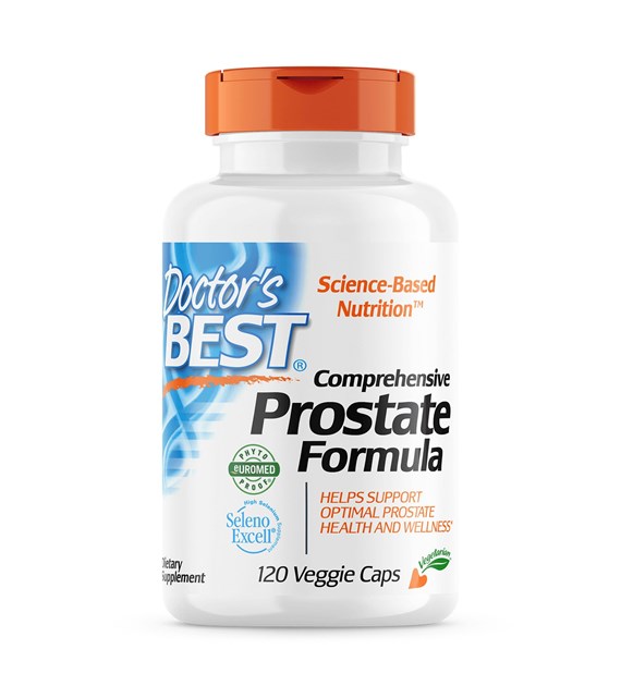 DOCTOR'S BEST Comprehensive Prostate Formula with Seleno Excell (120 vcaps)