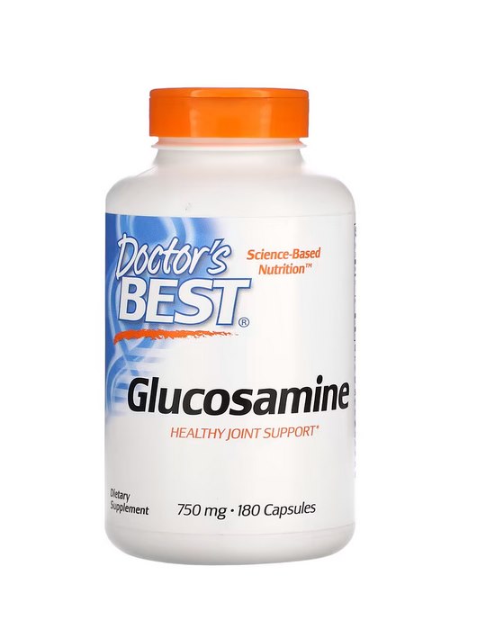 DOCTOR'S BEST Glukozamina (180 kaps.)