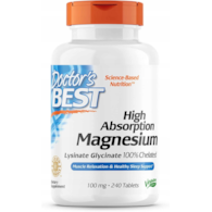 DOCTOR'S BEST High Absorption Magnesium - Magnez (240 tabl.)
