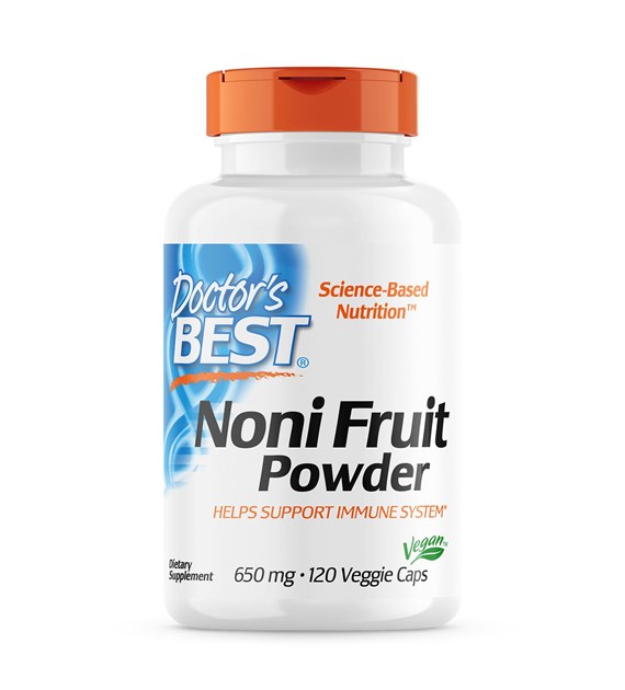 DOCTOR'S BEST Noni Fruit Powder 650 mg (120 caps)