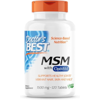 DOCTOR'S BEST MSM with OptiMSM (120 tabl.)