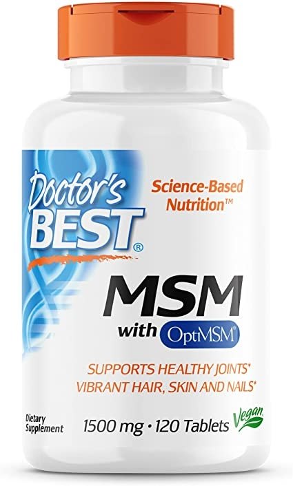 DOCTOR'S BEST MSM with OptiMSM (120 tabl.)