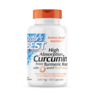 DOCTOR'S BEST Curcumin From Turmeric Root with C3 Complex & BioPerine (120 kaps.)