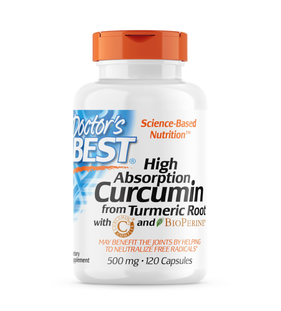 DOCTOR'S BEST Curcumin From Turmeric Root with C3 Complex & BioPerine (120 kaps.)